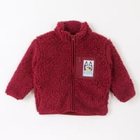 Polar Niño Chiporro Bolsillo Cierre Burdeo Bluey