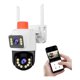 thumbnail image 1 of Camara Seguridad Exterior WiFi 4MP Doble Lente PTZ Visión Nocturna Color y Alarm, 1 of 6