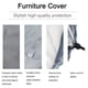 thumbnail image 4 of 1pc 210D Hanging Swing Egg Chair Cover Rattan Patio Outdoor Waterproof Protect Cover, 4 of 4