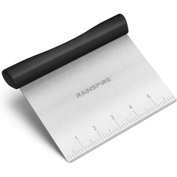 Raspador Rainspire con marcas de 1 a 6 pulgadas