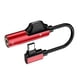 thumbnail image 3 of Adaptador De Conector De Auriculares 2 En 1 USB-C PD Para Auriculares Estéreo Auxiliares Rojo, 3 of 3