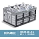 thumbnail image 5 of Cajas utilitarias plegables CleverMade Obsidian, 45 L, 66 libras, 5 of 9
