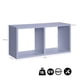 thumbnail image 3 of Repisa Serenity Doble Azul, 3 of 4