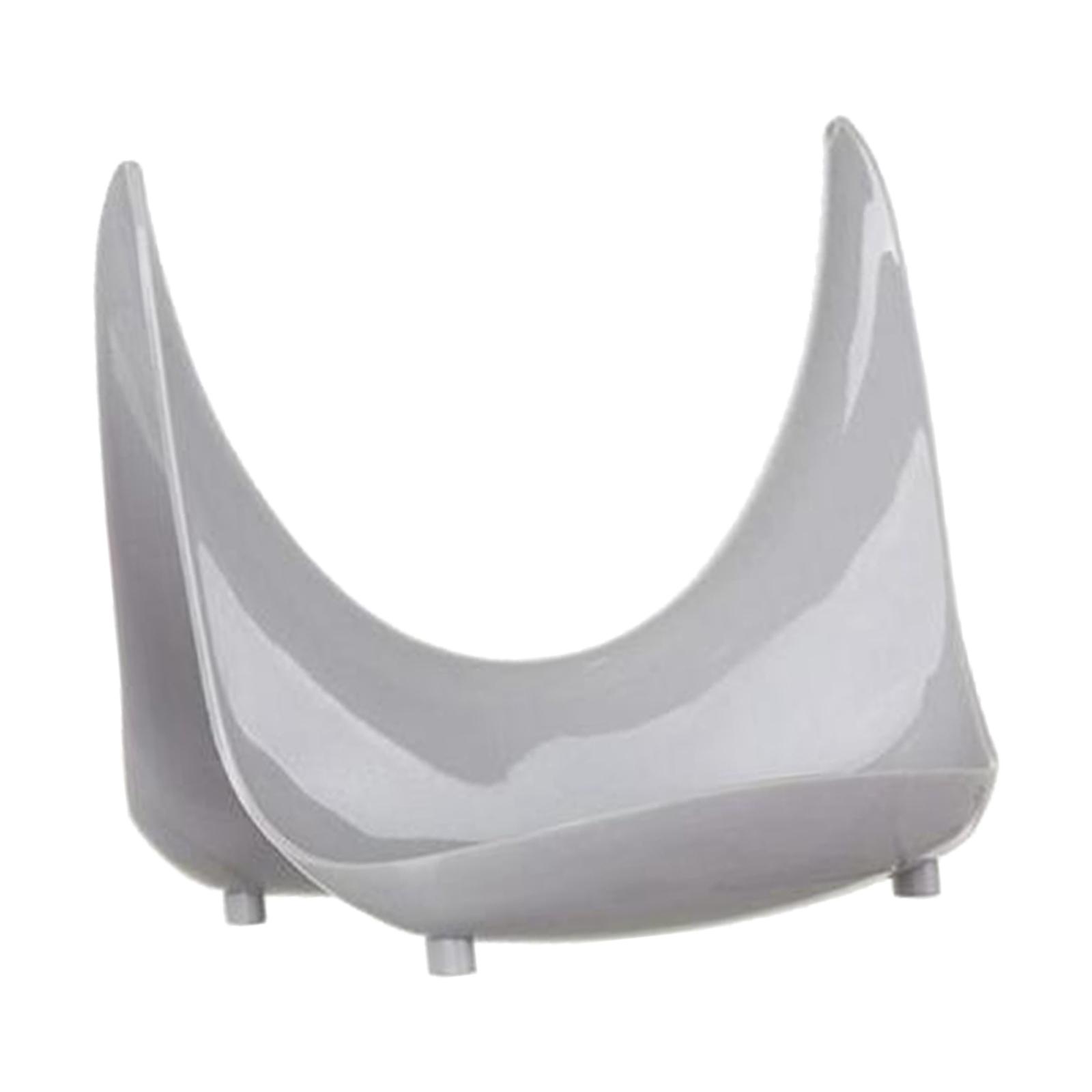 Bothyi - Sartenes Ollas Tapa Organizador Estante Almacenamiento De Utensilios De Cocina Soporte Independiente No Se Oxida Gris