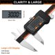 thumbnail image 5 of Calibradora digital HARDELL de 150 mm/6 pulgadas con cuerpo de acero inoxidable, 5 of 8