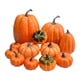thumbnail image 3 of 12 Piezas De Calabazas Artificiales De Otoño De Color Naranja Para Decoración Del Hogar, 3 of 5