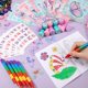 thumbnail image 4 of Kit de Colorear BenLouis 192 piezas Mariposa Hada para Fiesta Infantil, 4 of 7