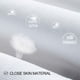 thumbnail image 2 of Mocasín invisible para mujer No Show Socks Wernies, plano, blanco, 2 of 7