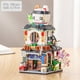 thumbnail image 1 of Woodblock Streetscape Seafood Shop, Mini Small Piece Assembly Toys, Educational Girls For Children, 1 of 3