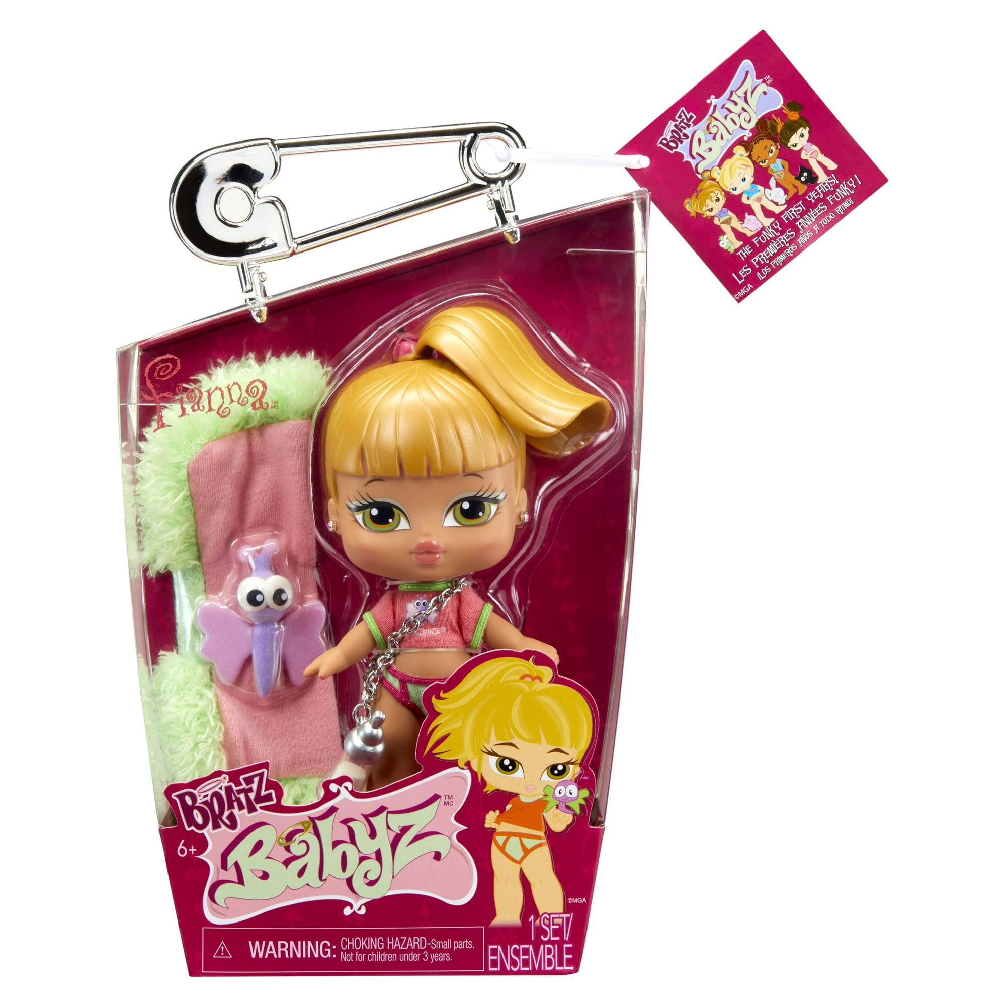 Muñeca De Moda Bratz Babyz Fianna Con Ropa Real Y Mascotas