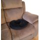 thumbnail image 5 of Cushion Kieba para tratamiento de hemorroides en forma de rosquilla, 45 cm, color negro, 5 of 5