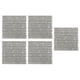 thumbnail image 3 of 5x Pegatinas De Pared 3D Autoadhesivas Papel De Pared De Ladrillo Panel De Espuma PE Plata, 3 of 5