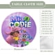thumbnail image 2 of Mia Y Codie theme Fitted Round Tablecloths Elastic Edged Table Covers Waterproof Table Cloth For Kitchen Holiday Party Tables Decor 120cm, 2 of 6