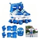 thumbnail image 1 of Patines 4 Ruedas Ajustables Niños Niñas Proteccion L Rosa, 1 of 12