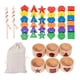 thumbnail image 1 of Juego De Pesca, Juego De Juego Montessori, Juegos De Entrenamiento De Madera A Juego Para Niños, 1 of 5