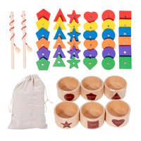 Bothyi - Juego De Pesca, Juego De Juego Montessori, Juegos De Entrenamiento De Madera A Juego Para Niños