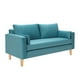 thumbnail image 2 of Sofa Sky 3c Felpa 05 Turquesa, 2 of 5