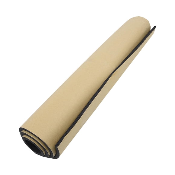Estera de aislamiento acústico y térmico para coche, laminado de espuma aislante impermeable para motor, fácil de instalar para capó de motor, techo i 100cmx50cm