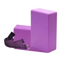 Magideal - Bloque De Yoga, Ladrillo De Yoga, Accesorio De Yoga, Ladrillo De Ejercicio, Para Meditación, Culturismo, Gimnasio En Casa, Estiramiento, Tonificación, Púrpura