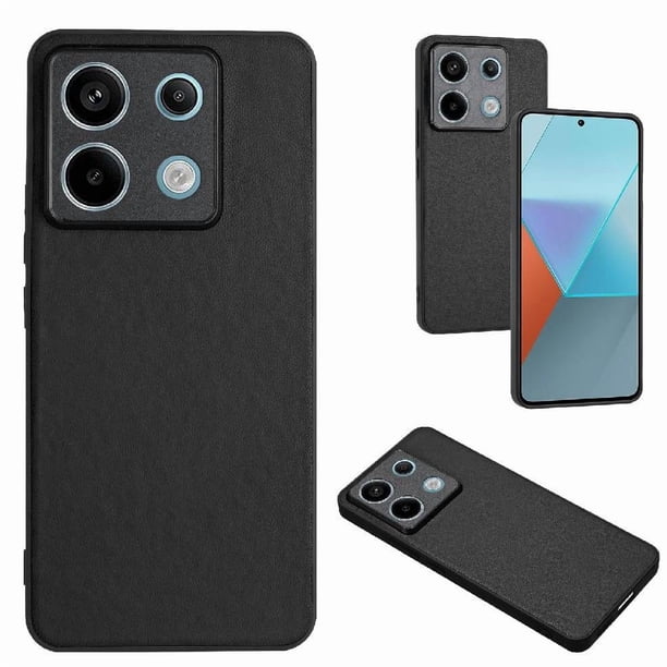 Funda Antigolpes para Xiaomi Redmi Note 13 Pro 5G Cubierta Delgada Negro