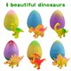 thumbnail image 2 of Yaxuan Juguetes de 6 Huevos Sorpresa de Dinosaurio para Eclosionar, 2 of 6