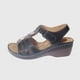 thumbnail image 2 of Sandalia Confort Negro Modelo Italiano, 2 of 4