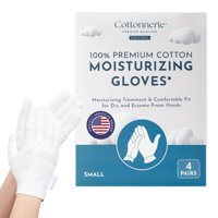 Guantes Hidratantes Cottonnerie Original Cotton, 4 Pares
