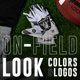 thumbnail image 4 of Guantes de receptor de fútbol Franklin Sports Las Vegas Raiders, 4 of 9