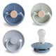 thumbnail image 1 of Chupetes FRIGG SilkySoft de Silicona Paquete de 4 Skyline 6-18M, 1 of 6