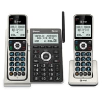 Teléfono Residencial Inalámbrico At&T Bl3107-2 Dect 6.0 Con Bluetooth