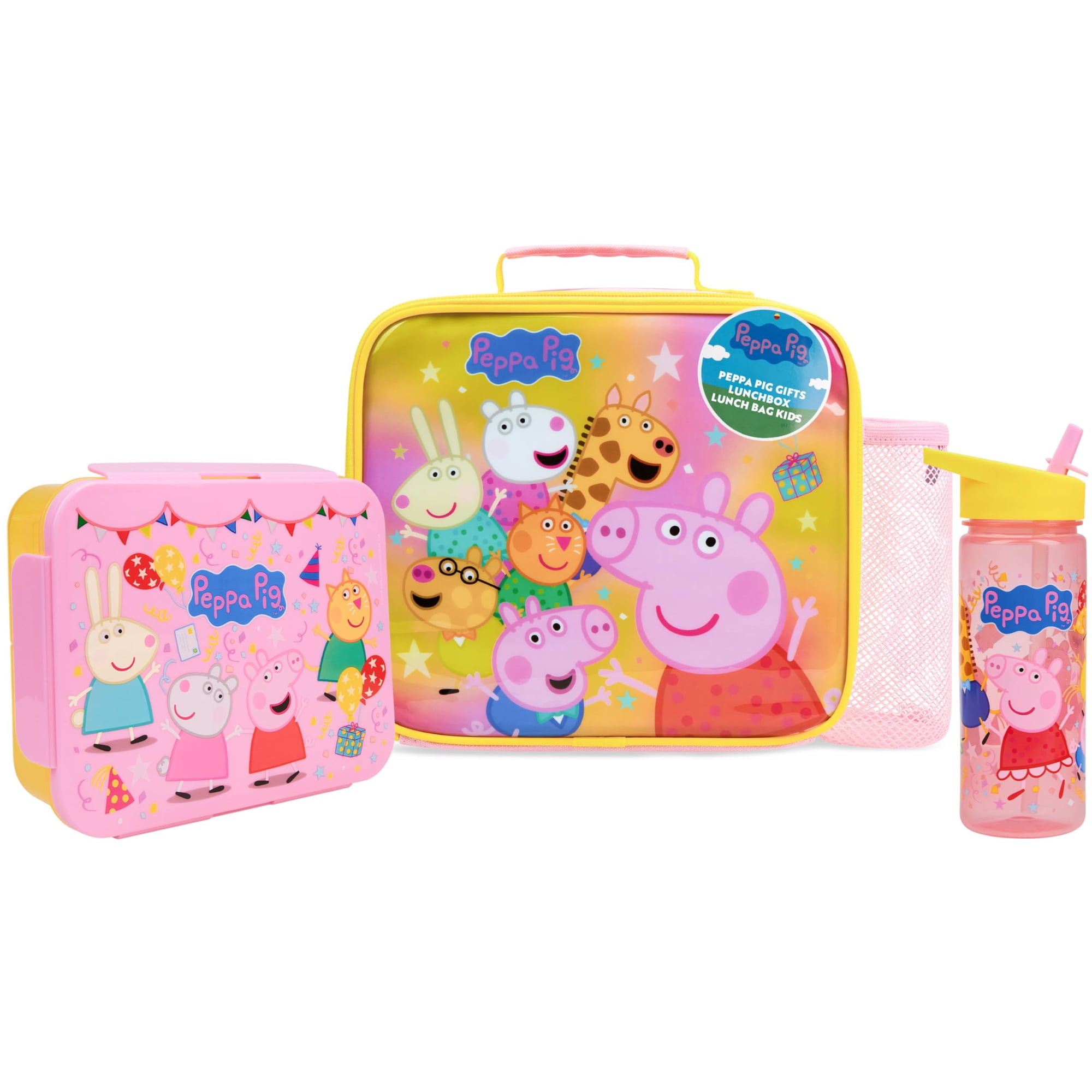 Set De Bolsas De Almuerzo Get Trend Peppa Pig (varias Peppa Pig), 3 Unidades