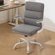 thumbnail image 1 of Silla de oficina Amseatec, ajustable, con respaldo medio, ergonómica, gris, 1 of 6