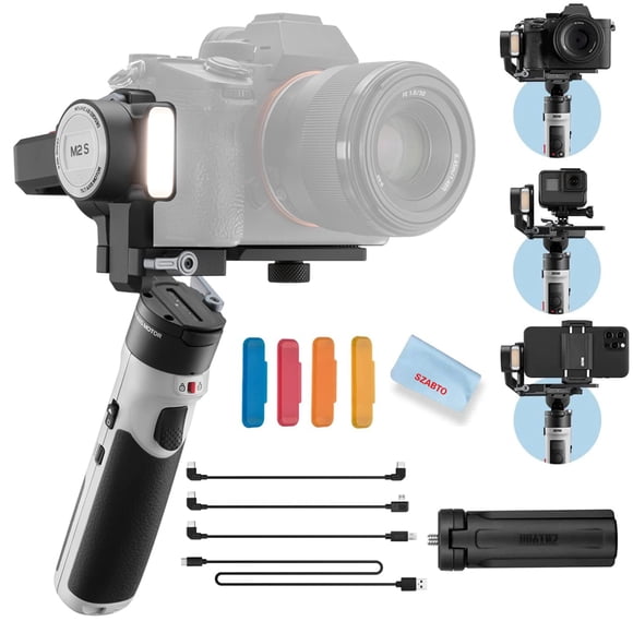 Estabilizador de cardán portátil ZHIYUN Crane-M3 de 3 ejes