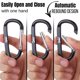 thumbnail image 5 of Llavero Carabiner Mr. Pen con anillo en D de aluminio, 6 unidades, 7,62 cm, 5 of 9