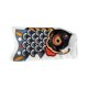 thumbnail image 4 of Manga De Viento Decorativa Japonesa Bandera De Carpa Koi Nobori Pez Vela 15 Cm Negro, 4 of 5