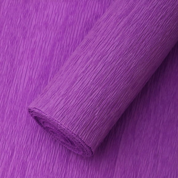 Papel Crepé VKEDA 43 cm Morado - 2 Rollos