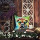 thumbnail image 3 of Almohada Decorativa Bullmastiff Hippie Dawg, 3 of 6