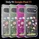 thumbnail image 2 of Funda GSDCB Pixel 11 Transparente con Diseño Floral (TPU), 2 of 9