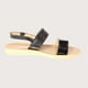 thumbnail image 3 of Sandalia Negro Vía Franca, 3 of 4