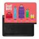 thumbnail image 1 of StoryBots Porta Pasaporte y Cartera de Viaje Premium de Cuero PU, Funda de Pasaporte Bloqueo RFID con Ranuras para Tarjetas de Crédito, Estuche para Libro de Pasaporte para Familia 10cm × 15cm, 1 of 6