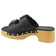 thumbnail image 2 of Sandalia Chalada Mujer Woodl-30 Negro Casual, 2 of 5