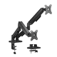 thumbnail image 1 of Soporte Monitor a Gas 2 Brazos Escritorio de 17"-32" Negro, 1 of 7