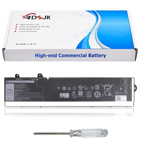 Batería Para Laptop Rdsj Rcvvt 11.55v 83wh Para Dell Precision