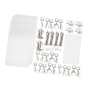 Bothyi - 20 Piezas Materiales De Lámina Encogible Para El Calor Para El Collar De Cumpleaños Día Del Padre