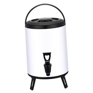 Magideal - Contenedor De Bebidas Con Barril De Té Aislado, Balde De Té Con Leche Aislante, Dispensador De Bebidas Para Reuniones Familiares Comerciales Y Fiestas 6 Litros