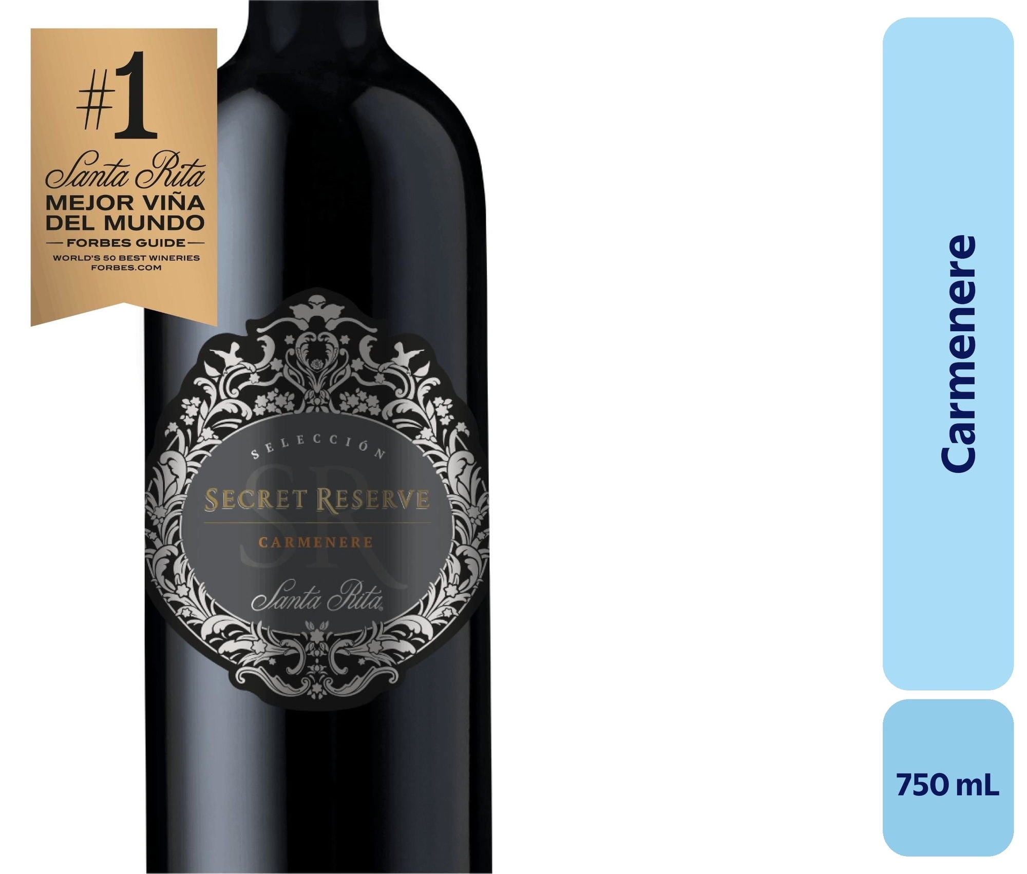 Vino Carménère Botella 750 mL Secret Reserve