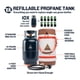 thumbnail image 2 of Tanque de propano vacío de 4,5 kg de Growler Ignik X recargable, 2 of 6