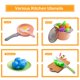 thumbnail image 4 of Accesorios para juguetes de cocina JokerKing, juego de cocina simulada de 35 piezas, 4 of 6