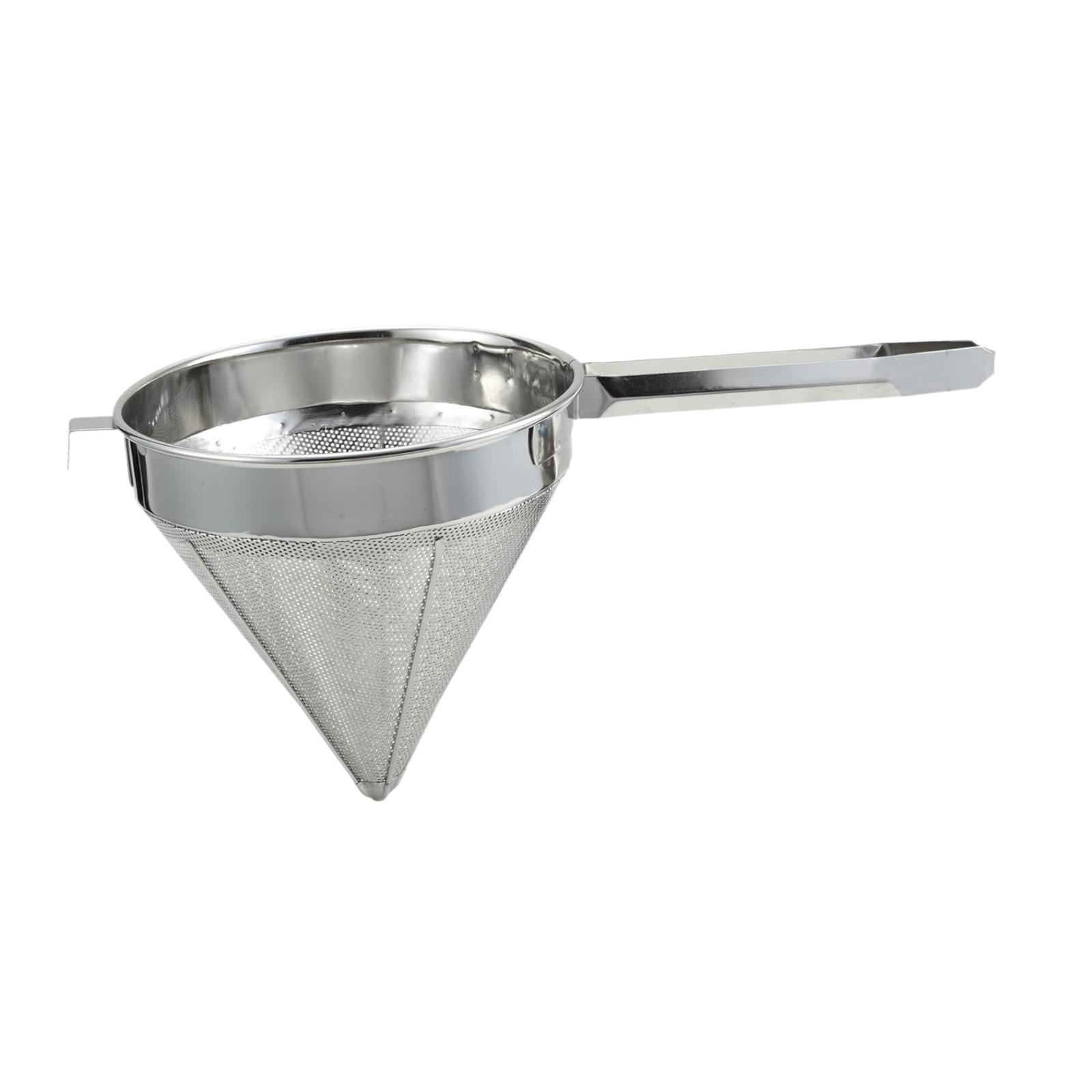 Bothyi - Filtro De Cocina Tipo Cono Para Utensilios De Cocina De Acero Inoxidable Resistente De 31,5 Cm