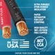 thumbnail image 2 of Cable de soldadura TemCo calibre 2 AWG 25 pies negro + 25 pies rojo, 2 of 9